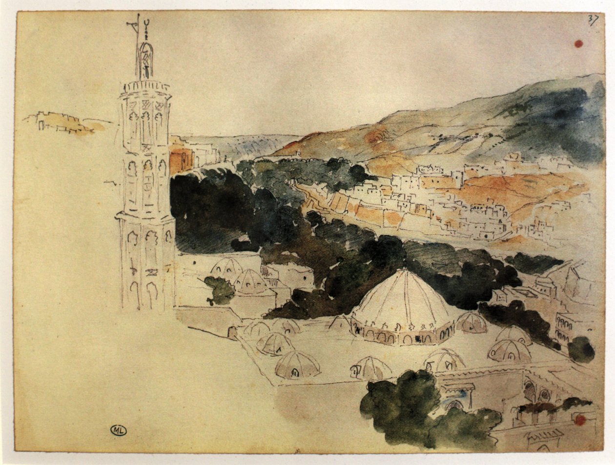 Marokkó alkotó: Ferdinand Victor Eugene Delacroix