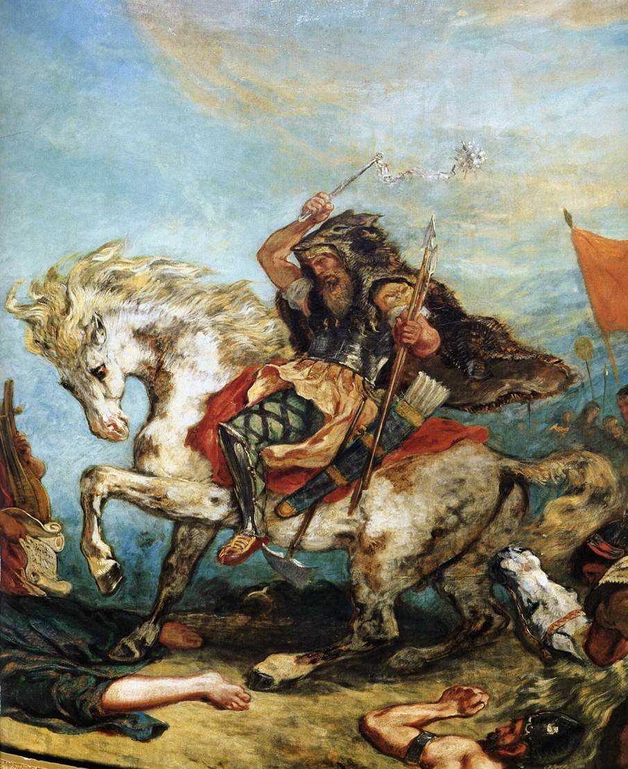 Victor Delacroix Attila töredéke alkotó: Ferdinand Victor Eugene Delacroix