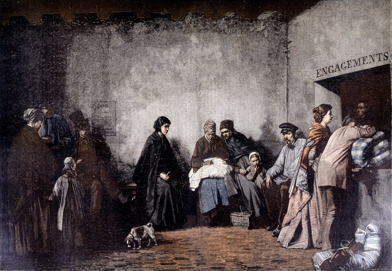 A kegyesség hegye – Heilbuth festményéből – a „Le Petite Journal”-ban, 1895. december alkotó: Ferdinand (after) Heilbuth