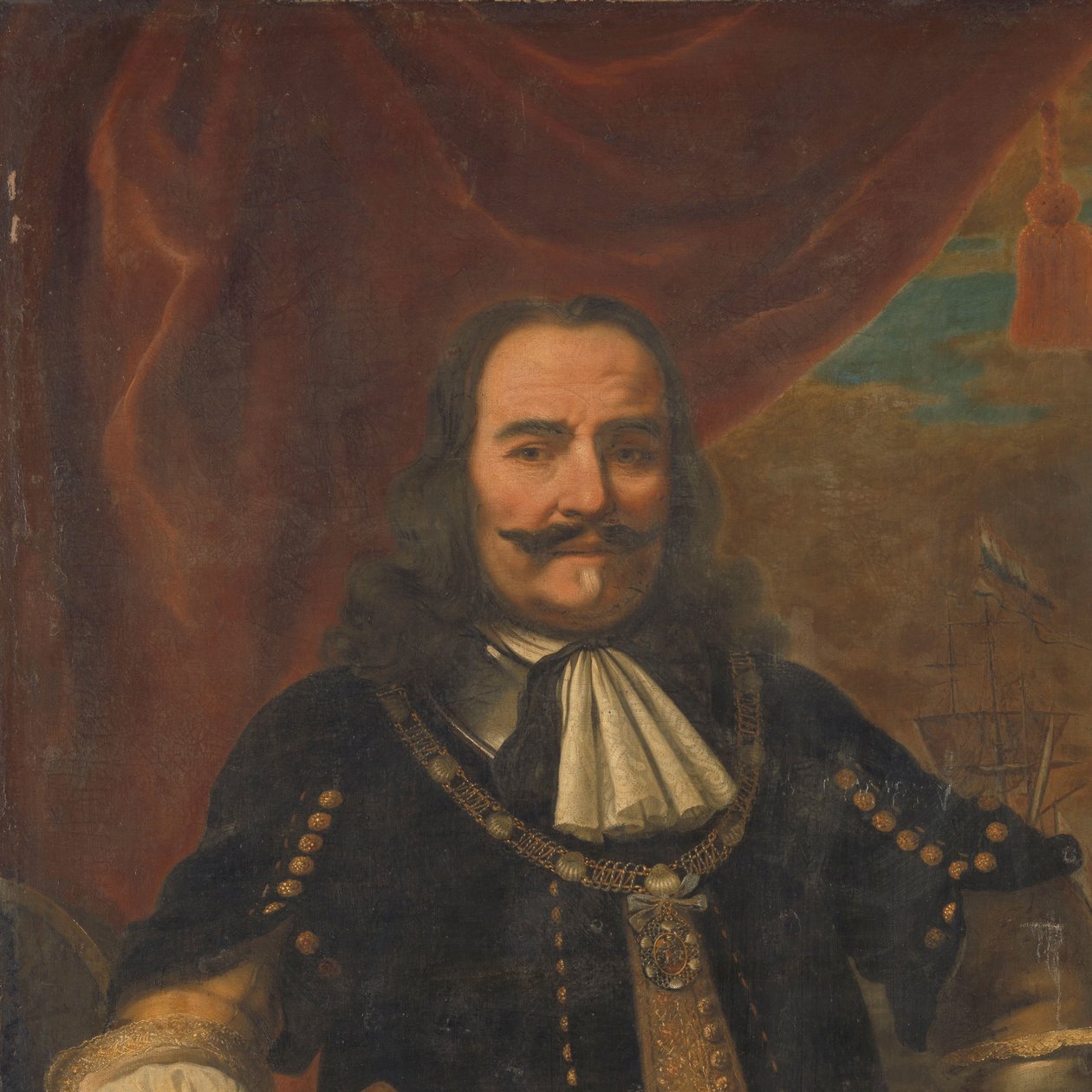 Michiel Adriaensz de Ruyter (1607-1676), admirális alkotó: Ferdinand Bol (copy after)