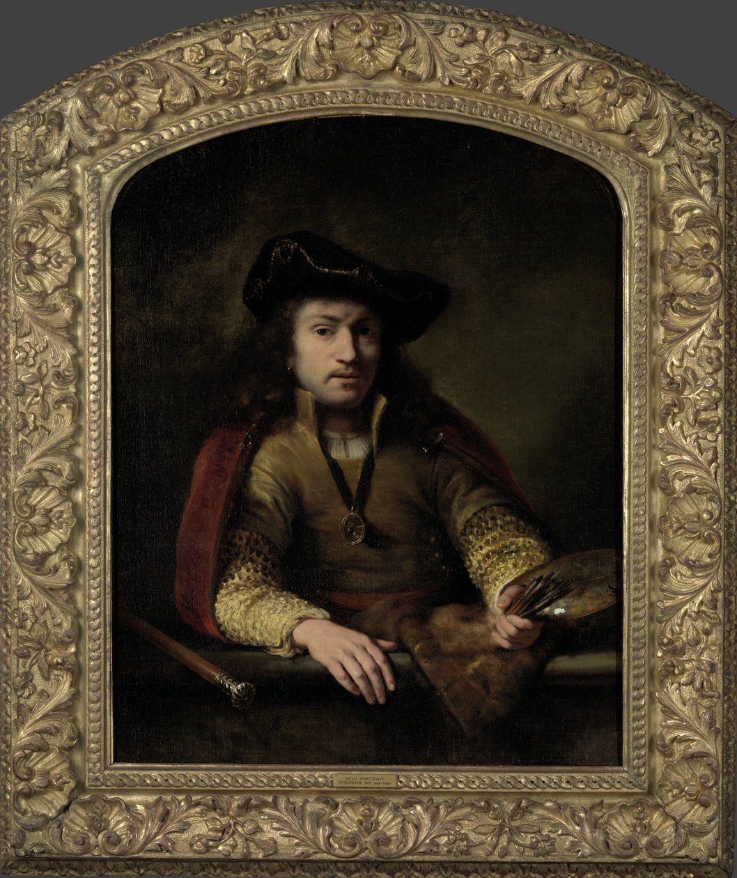 Önarckép alkotó: Ferdinand Bol (signed by artist)