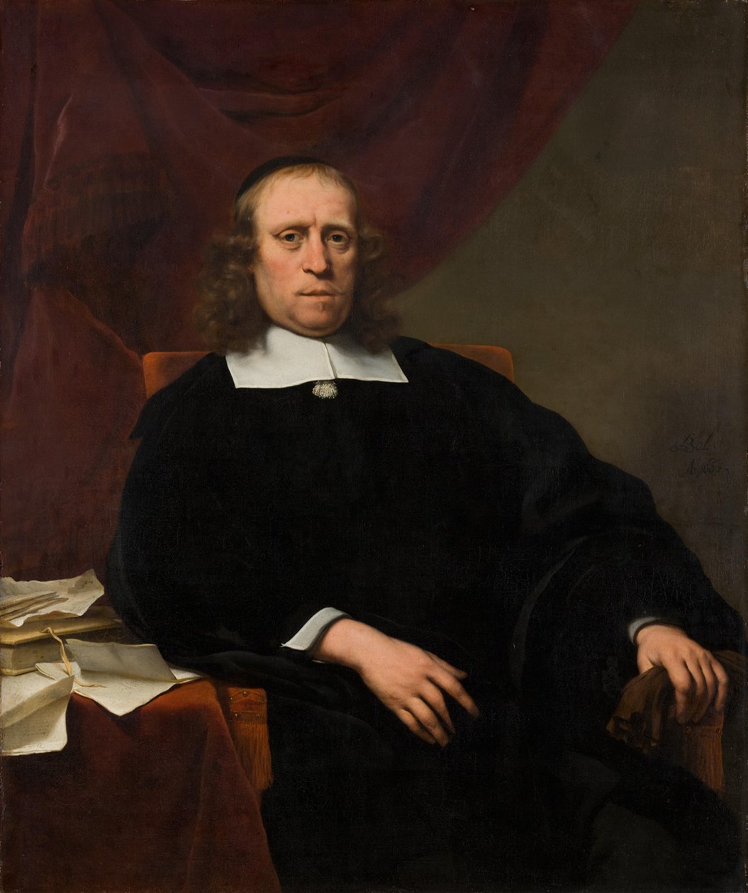 David de Wildt (1611-1671), az amszterdami Admiralitás titkára alkotó: Ferdinand Bol
