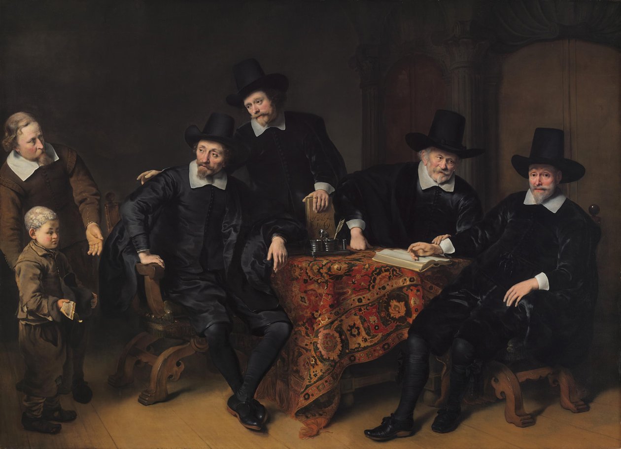 A lepratelep elöljárói alkotó: Ferdinand Bol