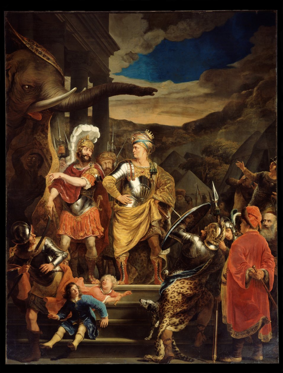 Fabritius und Pyrrhus alkotó: Ferdinand Bol