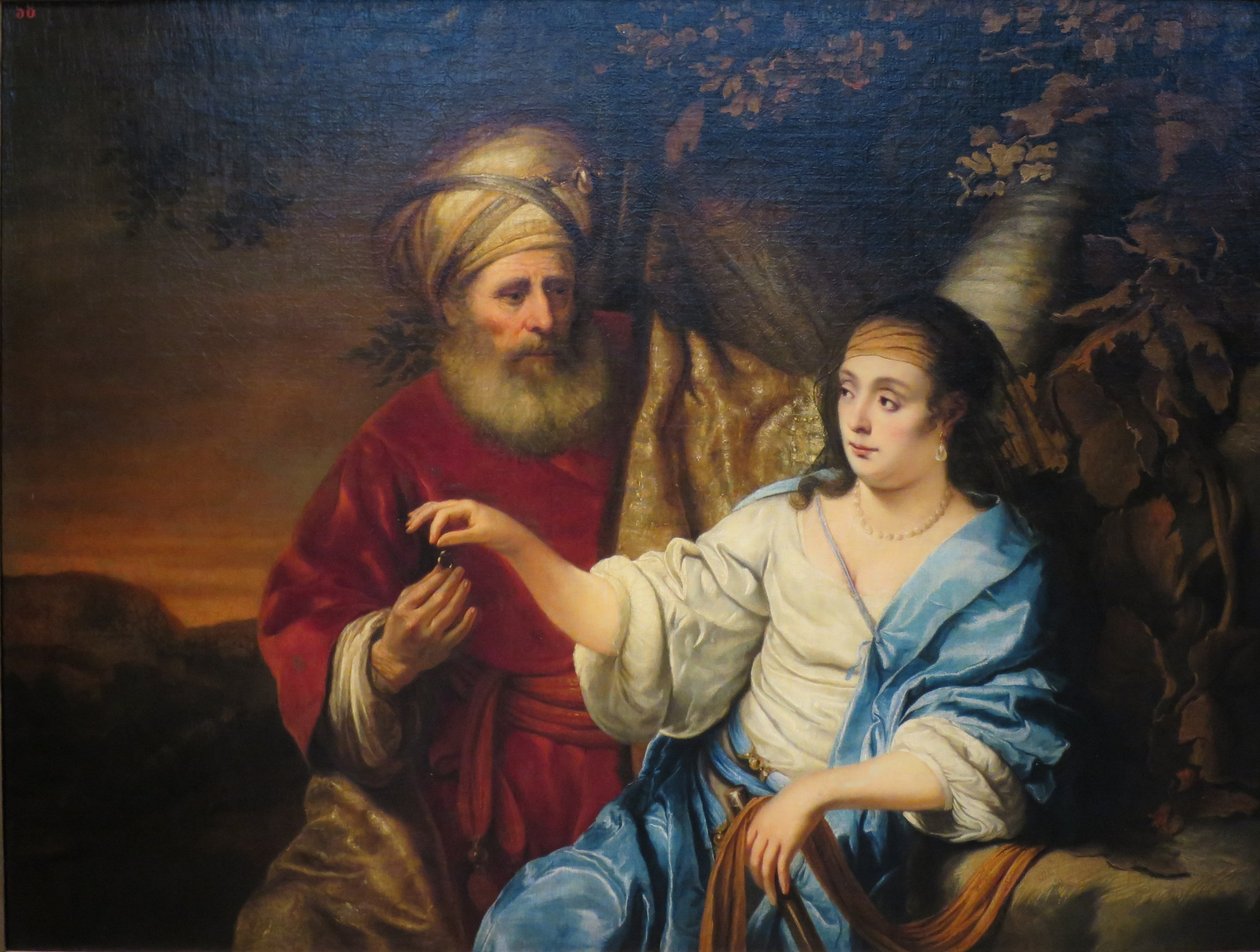 Júda és Támár alkotó: Ferdinand Bol