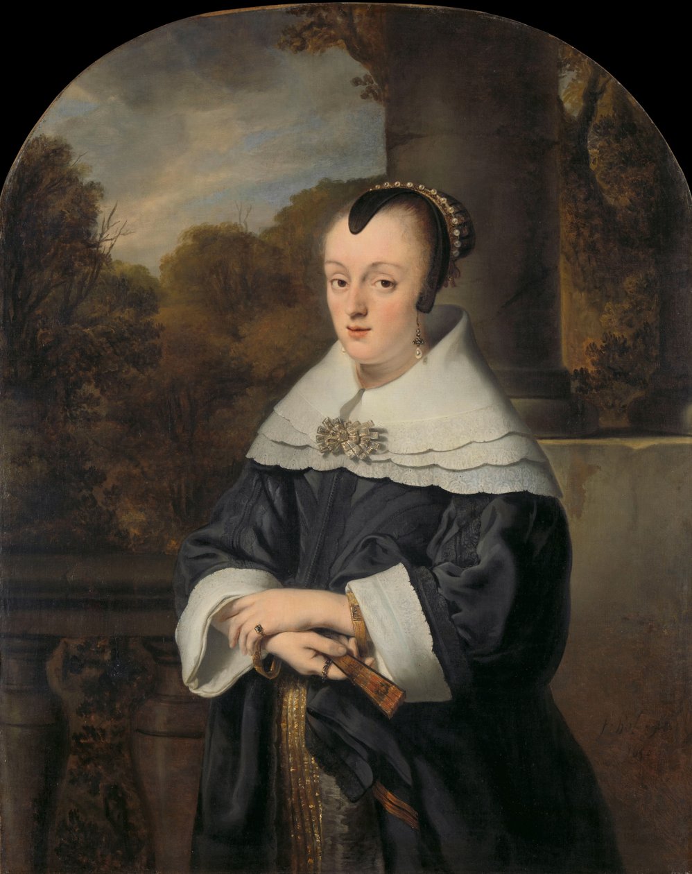 Maria Rey portréja Maria Rey (1630/31-1703). Roelof Meulenaer felesége alkotó: Ferdinand Bol