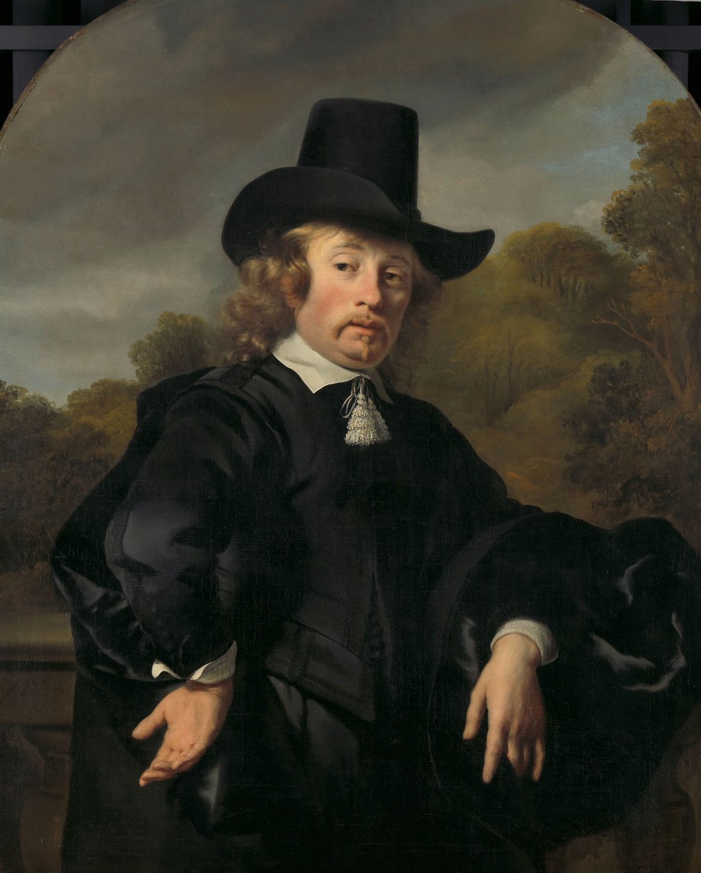 Roelof Meulenaer portréja Roelof Meulenaer (1618/19-1691). Amszterdam Mercantile Courier vagy Postmaster az antwerpeni úton alkotó: Ferdinand Bol