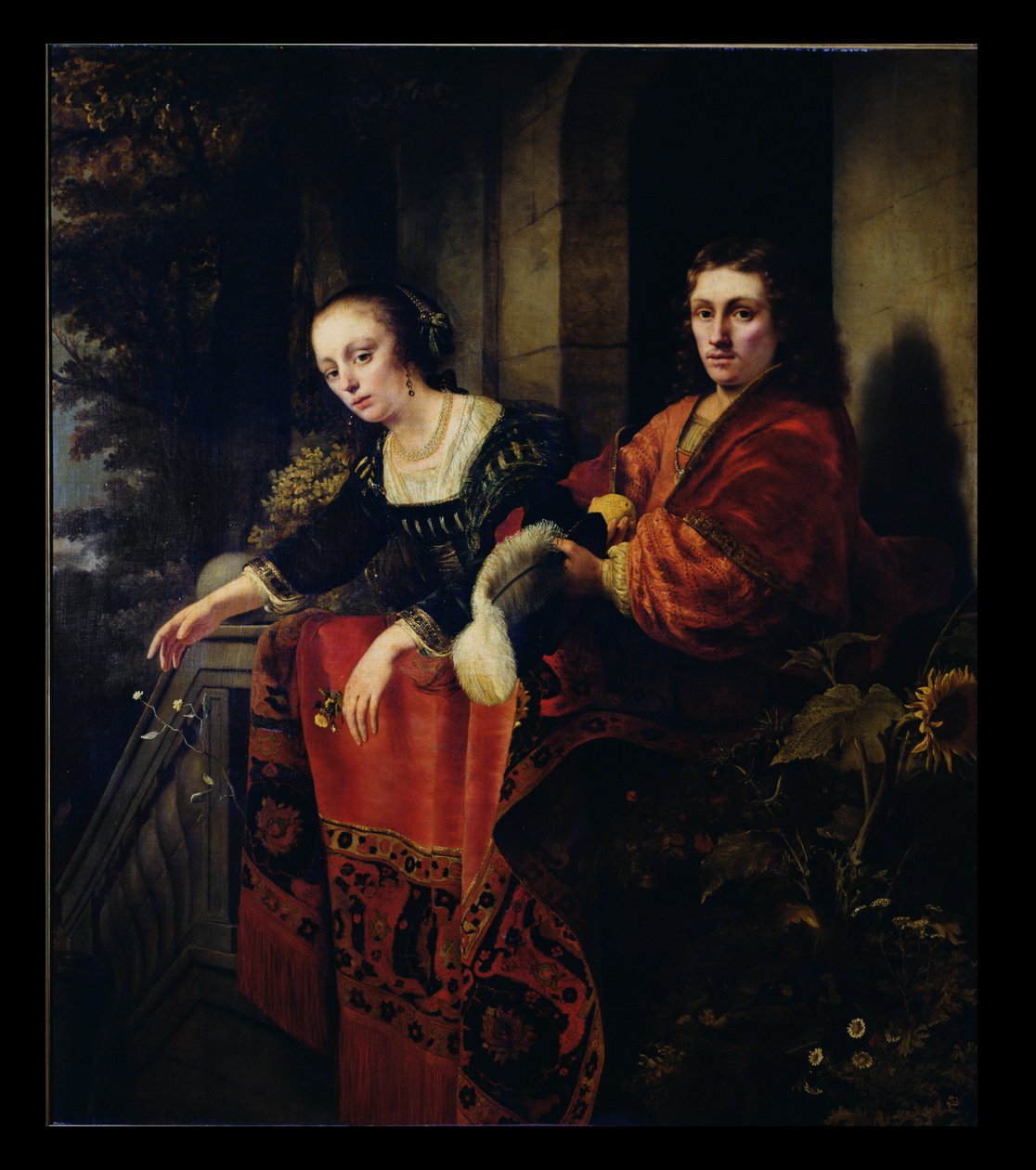 Férj és feleség portréja, 1654 alkotó: Ferdinand Bol