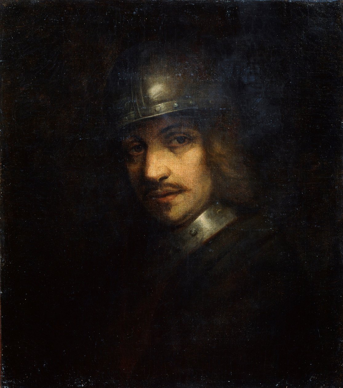 Sisakos férfi portréja, 17. század alkotó: Ferdinand Bol