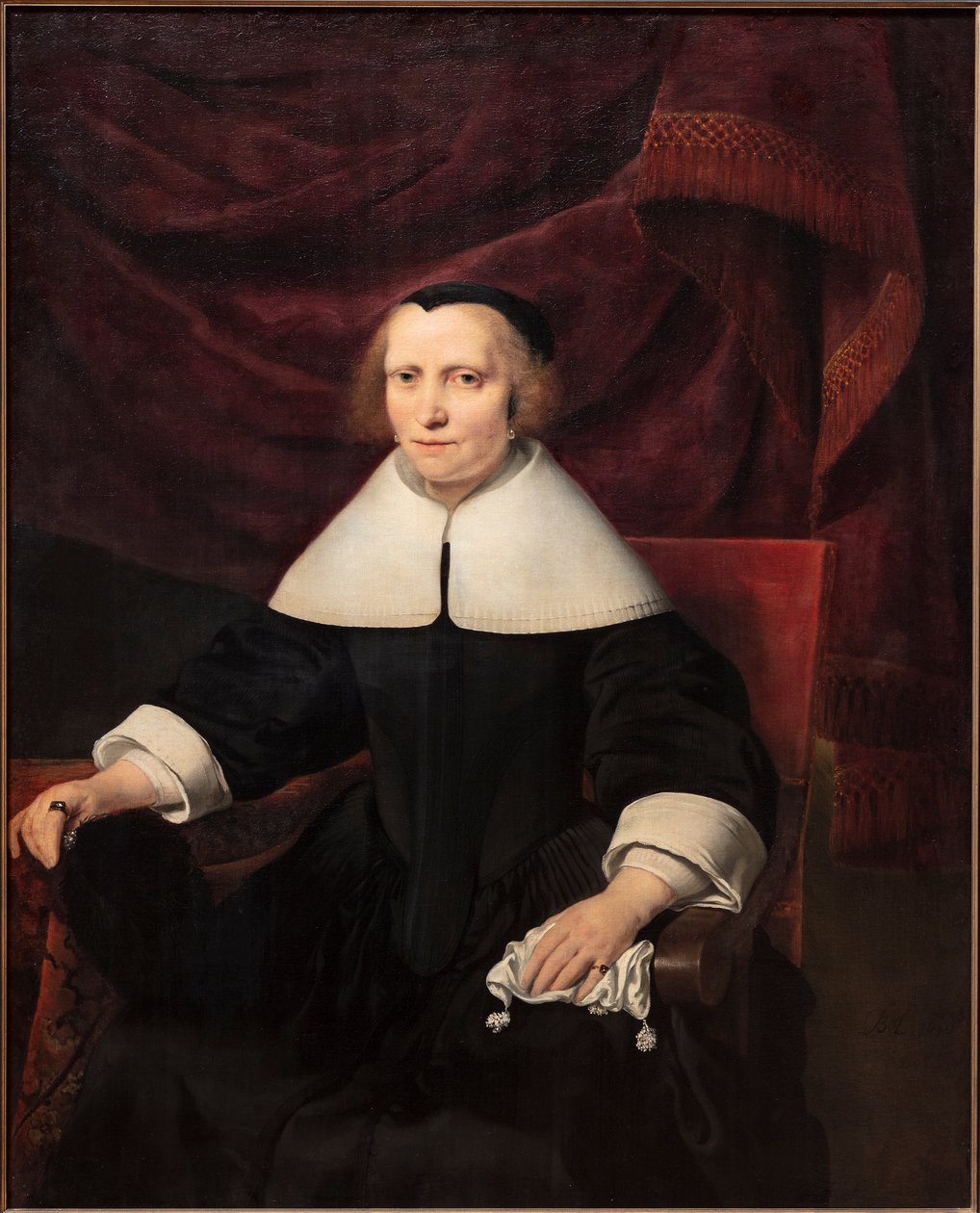 Egy nő arcképe alkotó: Ferdinand Bol
