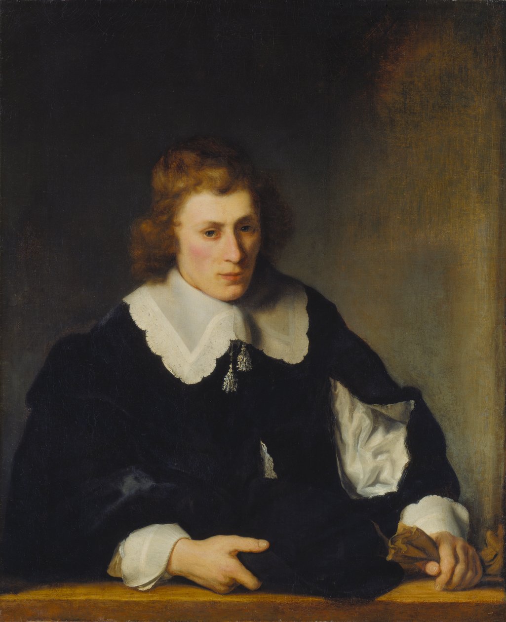 Egy fiatal férfi portréja alkotó: Ferdinand Bol