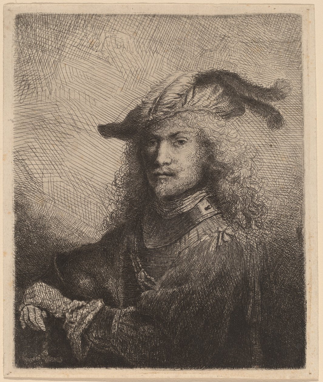 Egy tiszt portréja alkotó: Ferdinand Bol