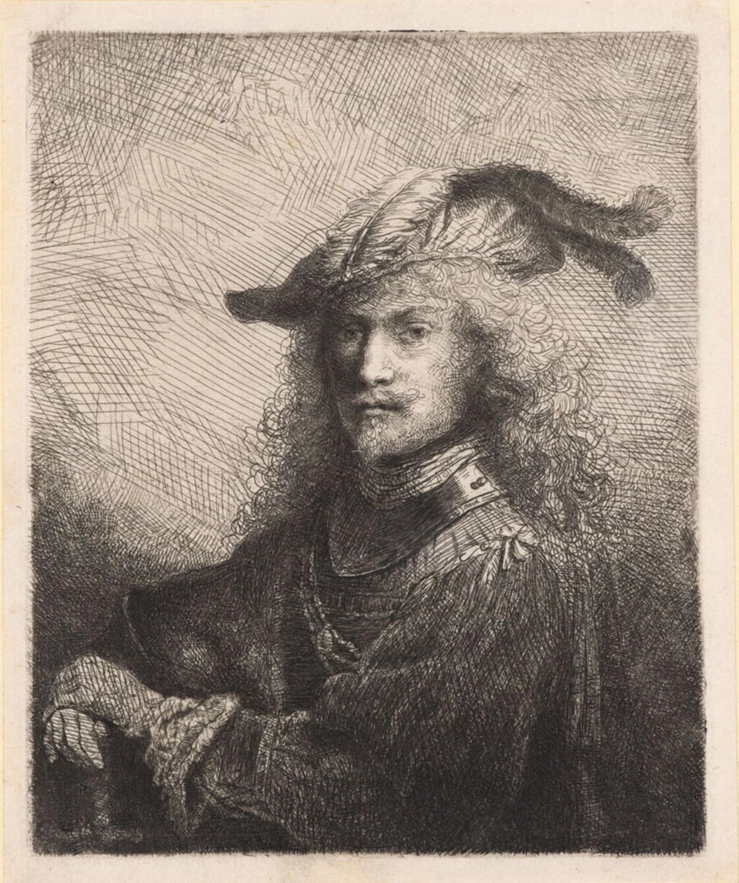 Egy tiszt portréja alkotó: Ferdinand Bol