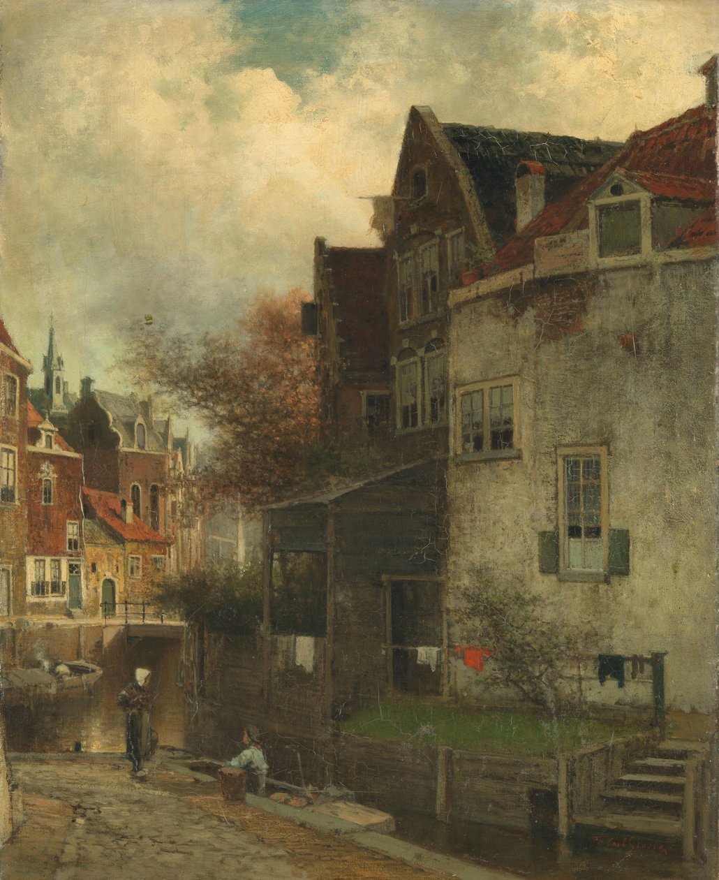 Városkép alkotó: Ferdinand Carl Sierich