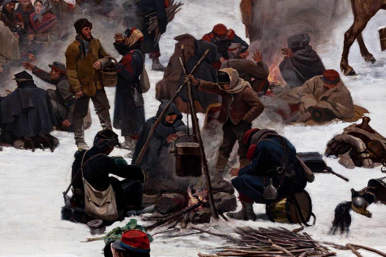 Bourbaki panoráma alkotó: Ferdinand & Castres Edouard (1838-1902) Hodler
