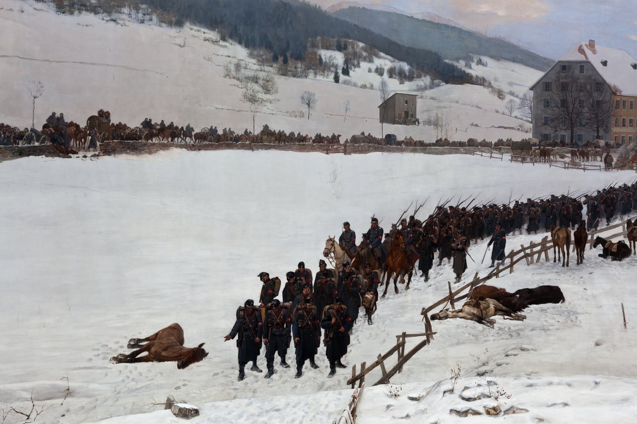 Bourbaki panoráma alkotó: Ferdinand & Castres Edouard (1838-1902) Hodler