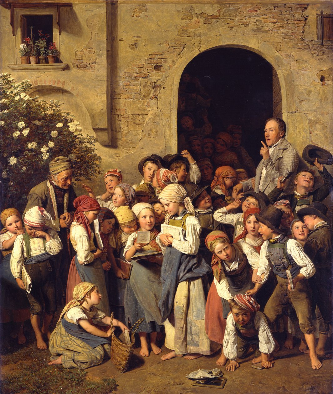 Iskola után alkotó: Ferdinand Georg Waldmüller