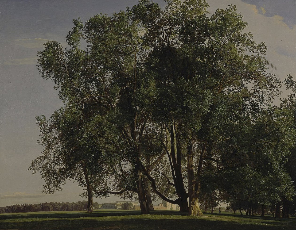Prater tájkép alkotó: Ferdinand Georg Waldmüller