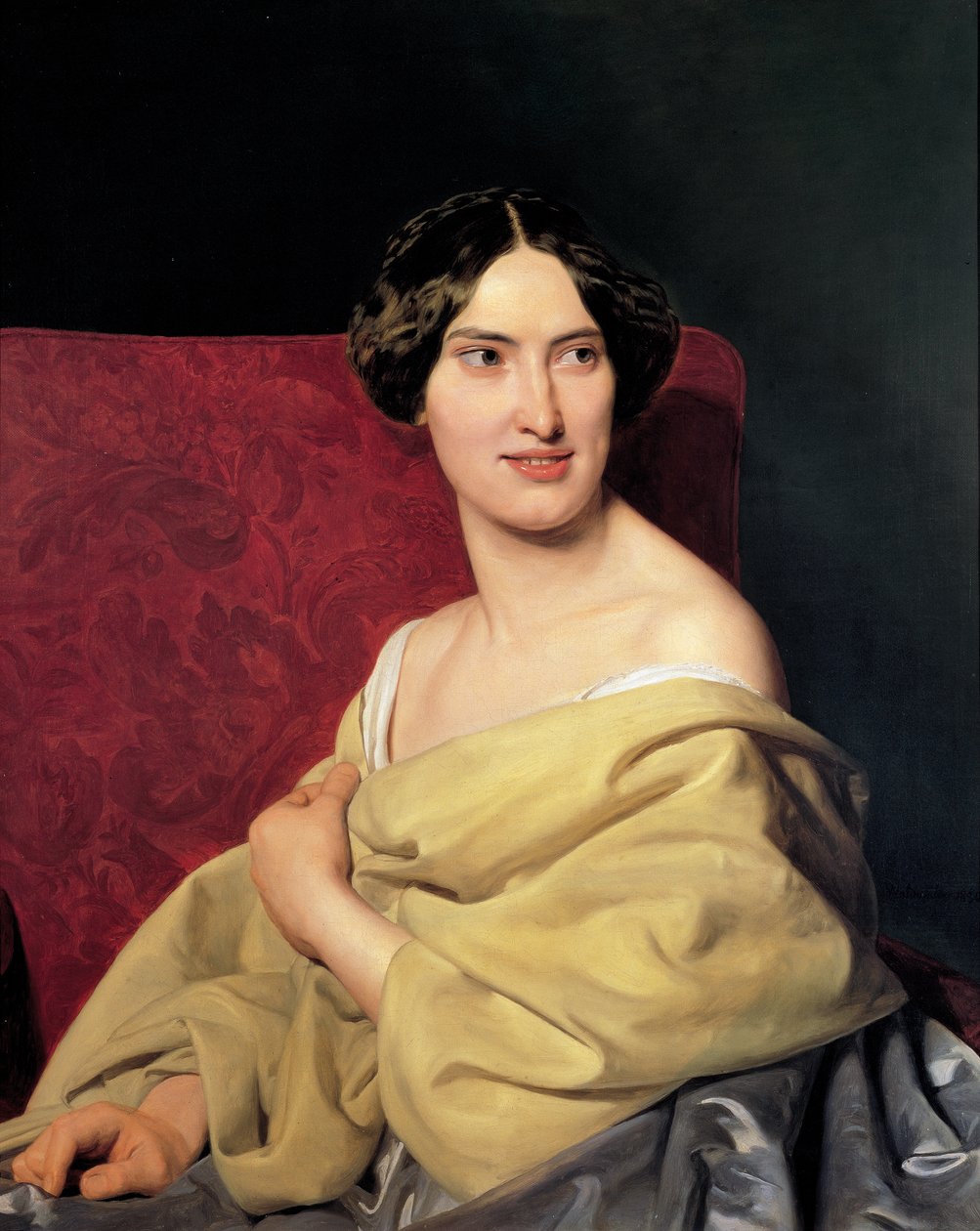 Anna Bayer, a művész második felesége alkotó: Ferdinand Georg Waldmuller