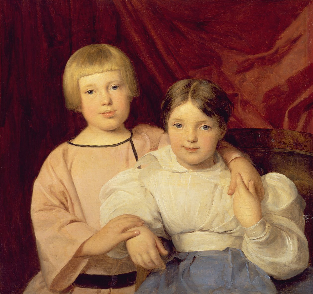 Gyermekek alkotó: Ferdinand Georg Waldmuller