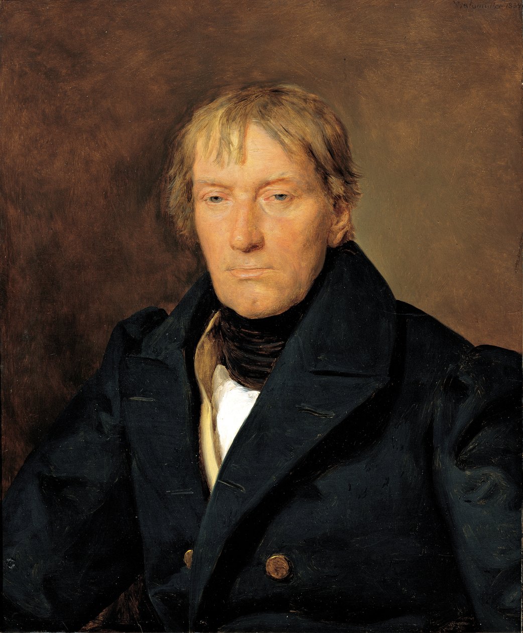François Haury metsző alkotó: Ferdinand Georg Waldmuller
