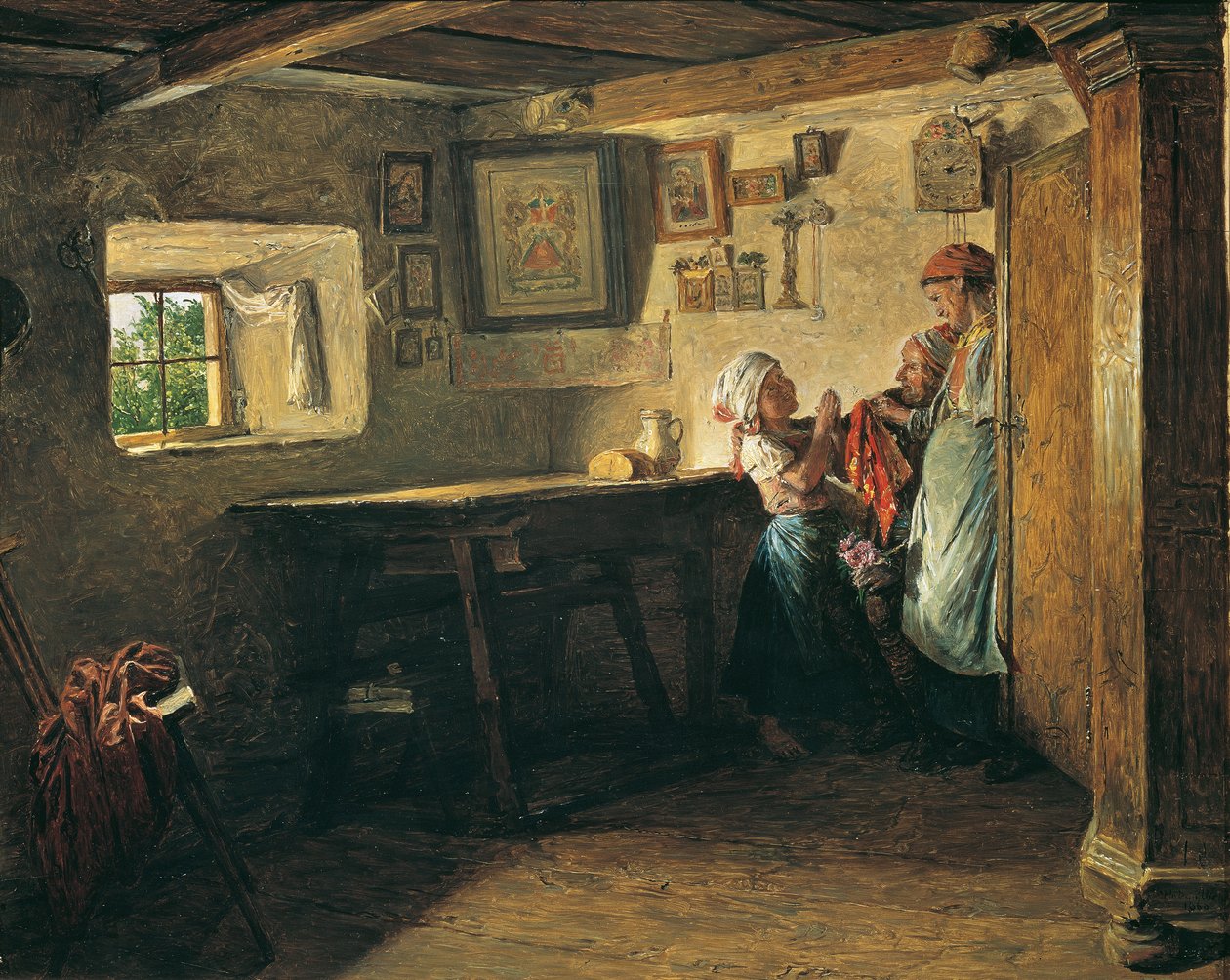 A régi doboz alkotó: Ferdinand Georg Waldmuller