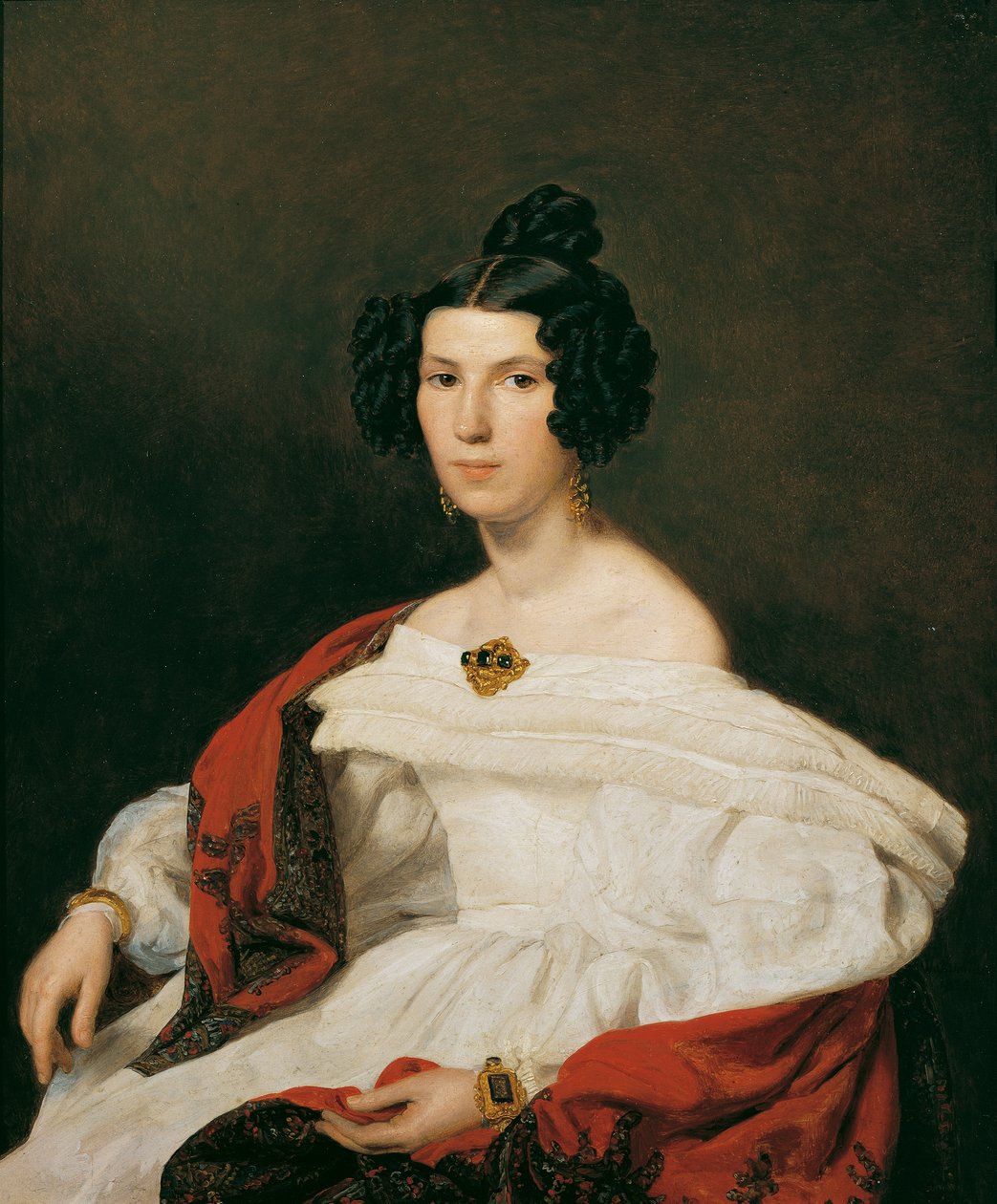 Josef von Stadler udvari tisztviselő felesége alkotó: Ferdinand Georg Waldmuller