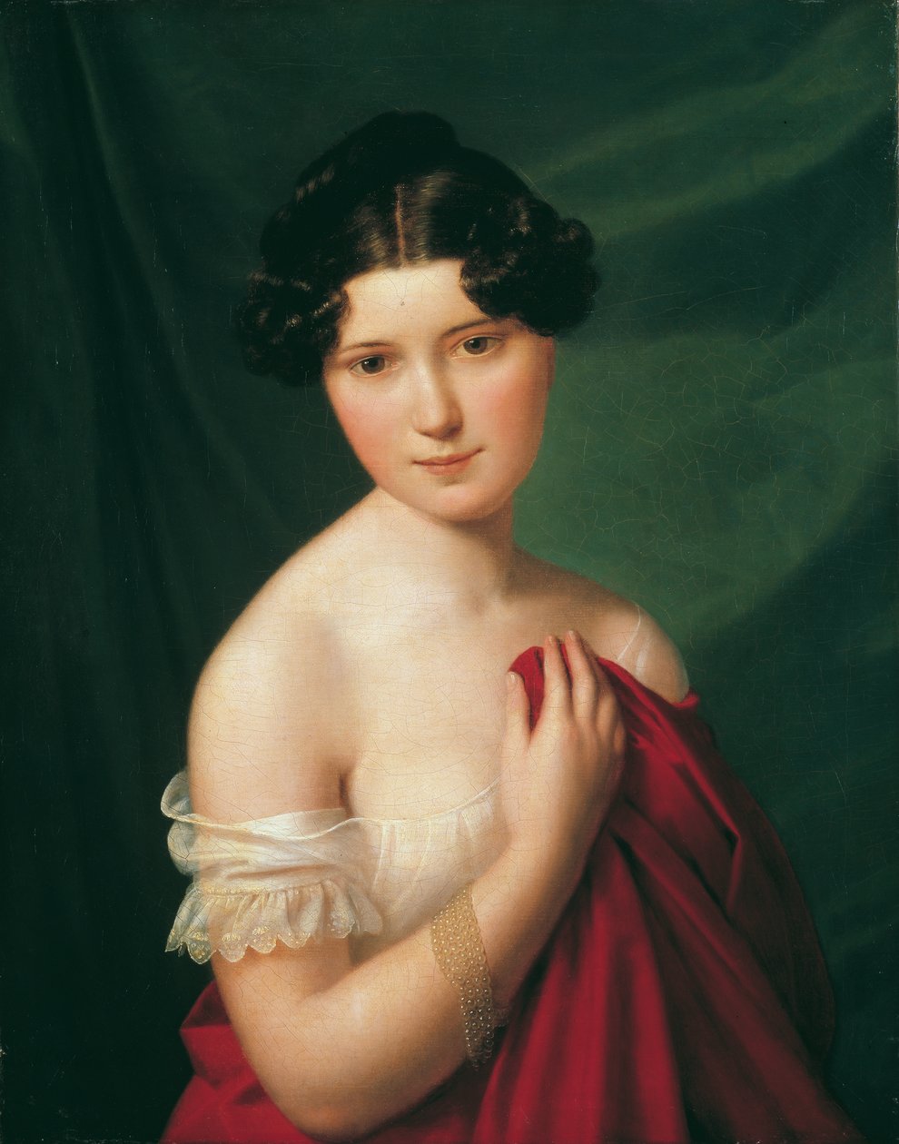 Sophie Müller udvari színésznő alkotó: Ferdinand Georg Waldmuller