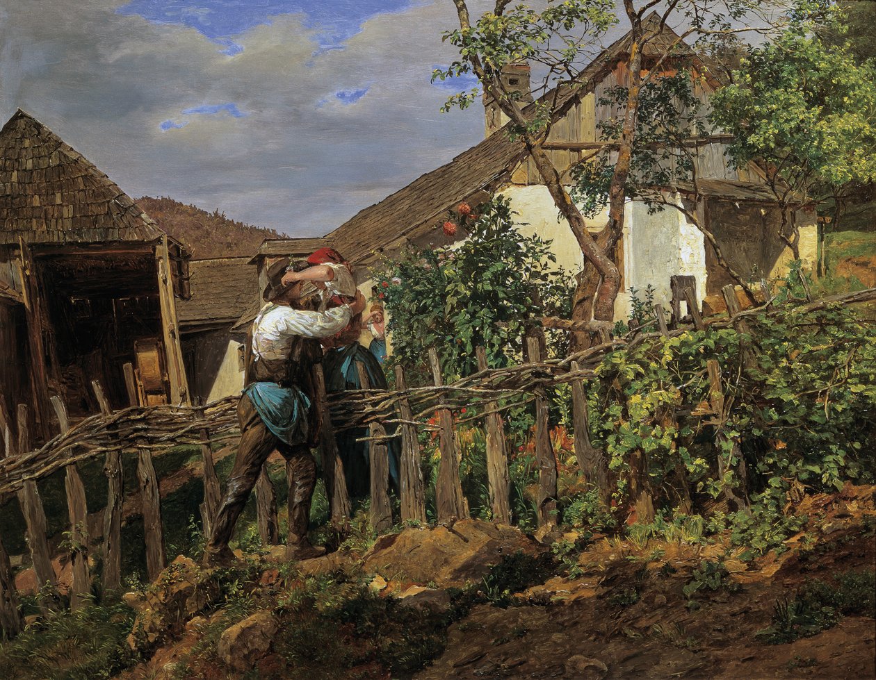 A szomszédok alkotó: Ferdinand Georg Waldmuller