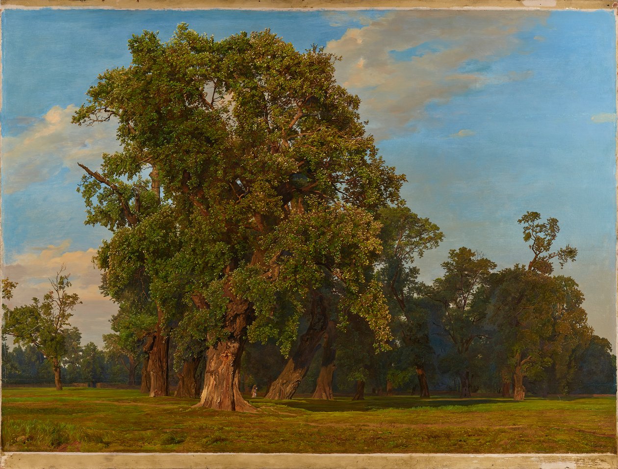Nagy Práter táj alkotó: Ferdinand Georg Waldmuller