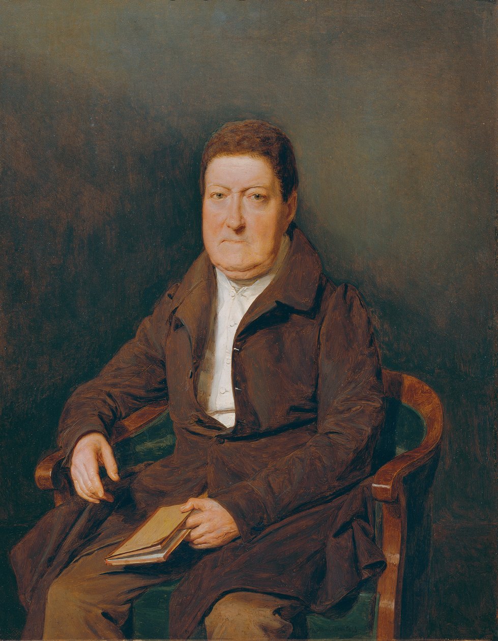 Herr Wohlleben, Stephan Edler von Wohlleben bécsi polgármester testvére alkotó: Ferdinand Georg Waldmuller