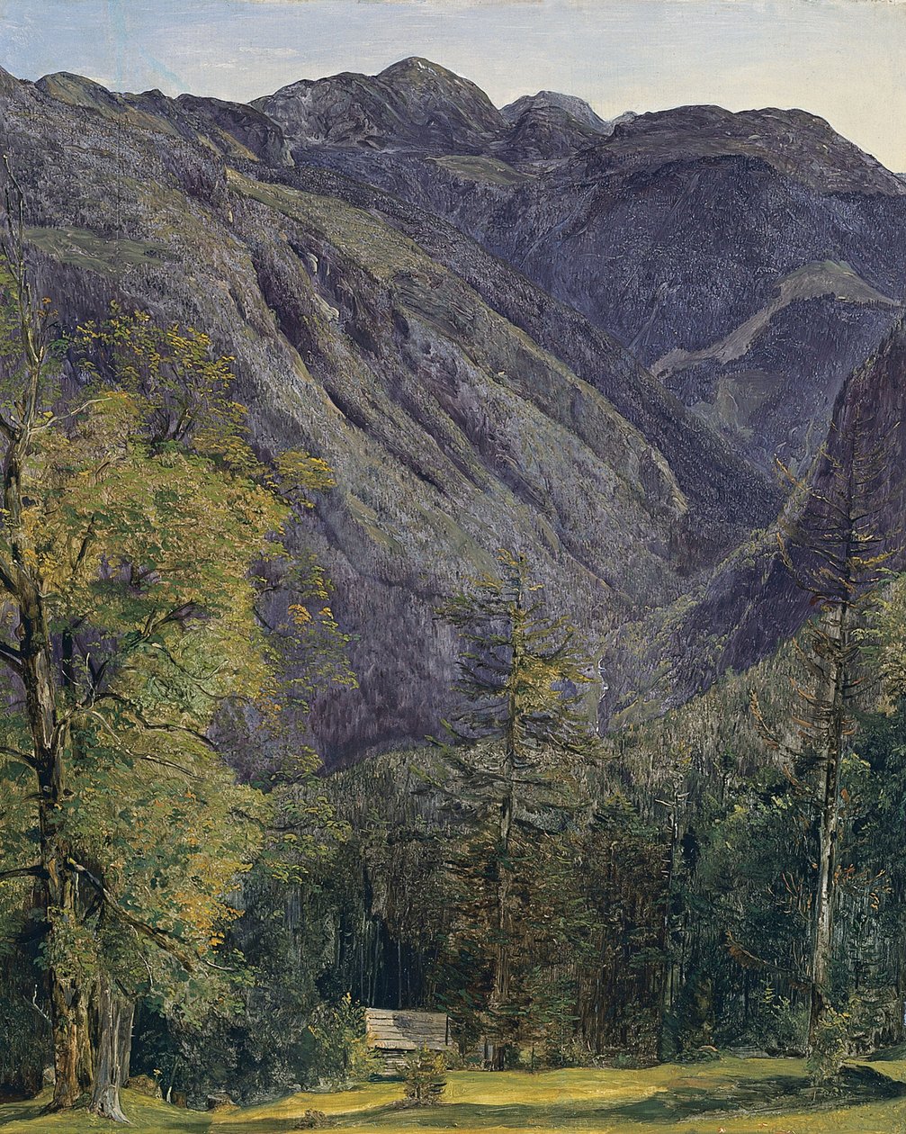 A Schönberg Hoisenrad felől nézve, 1833 alkotó: Ferdinand Georg Waldmuller