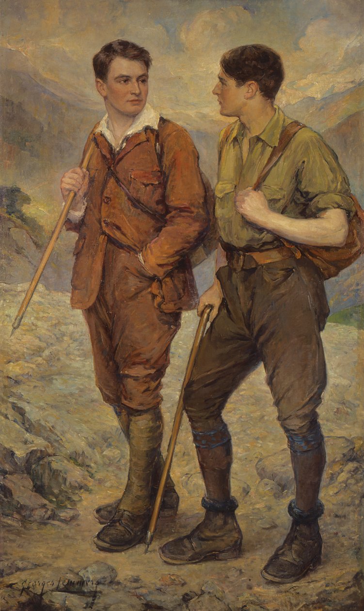 A felvidéki séta alkotó: Ferdinand George Lemmers