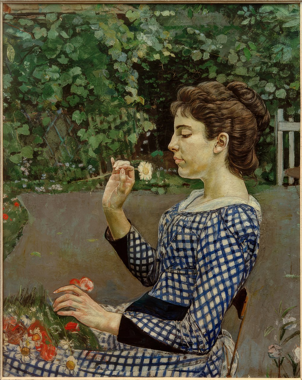 Bildnis Hélène Weiglé alkotó: Ferdinand Hodler