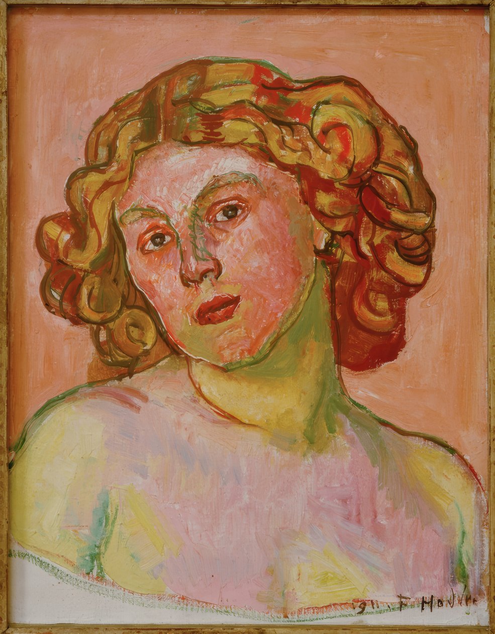 Regina Morgeron portréja alkotó: Ferdinand Hodler