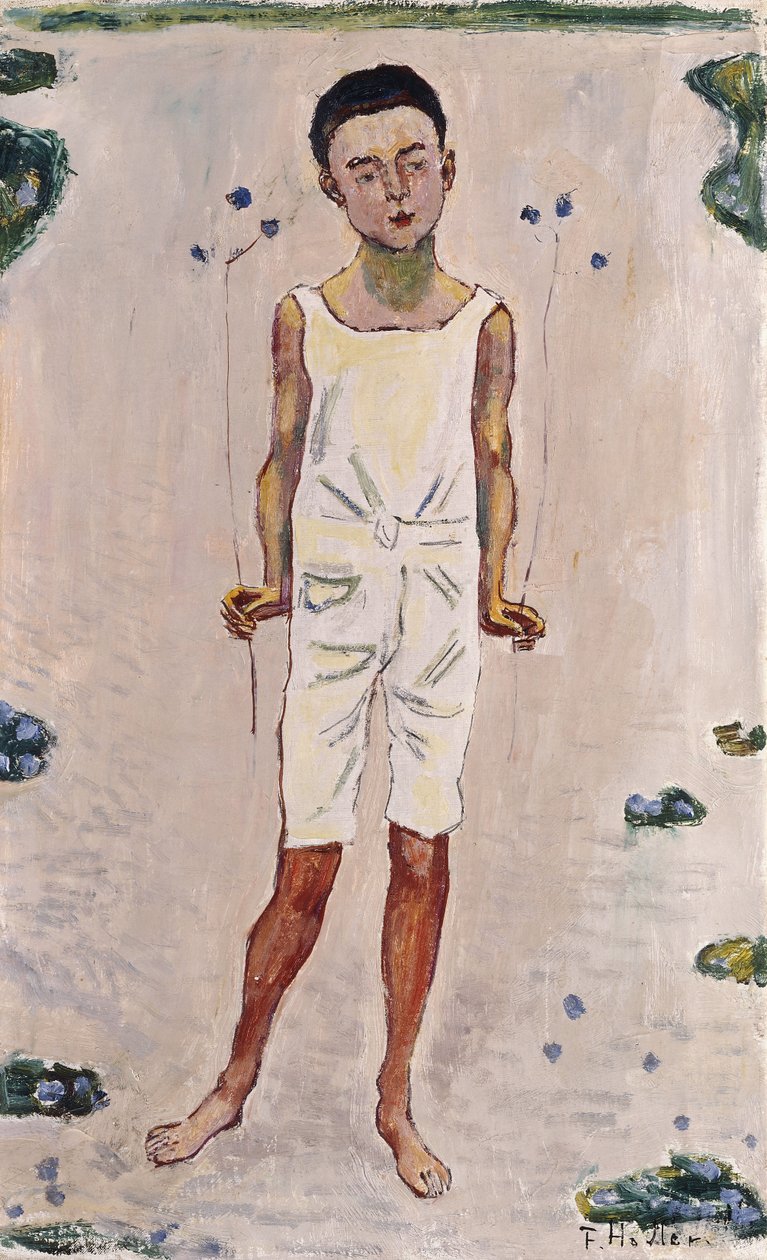 Elvarázsolt fiú; Bűbájos fiú, 1909 alkotó: Ferdinand Hodler