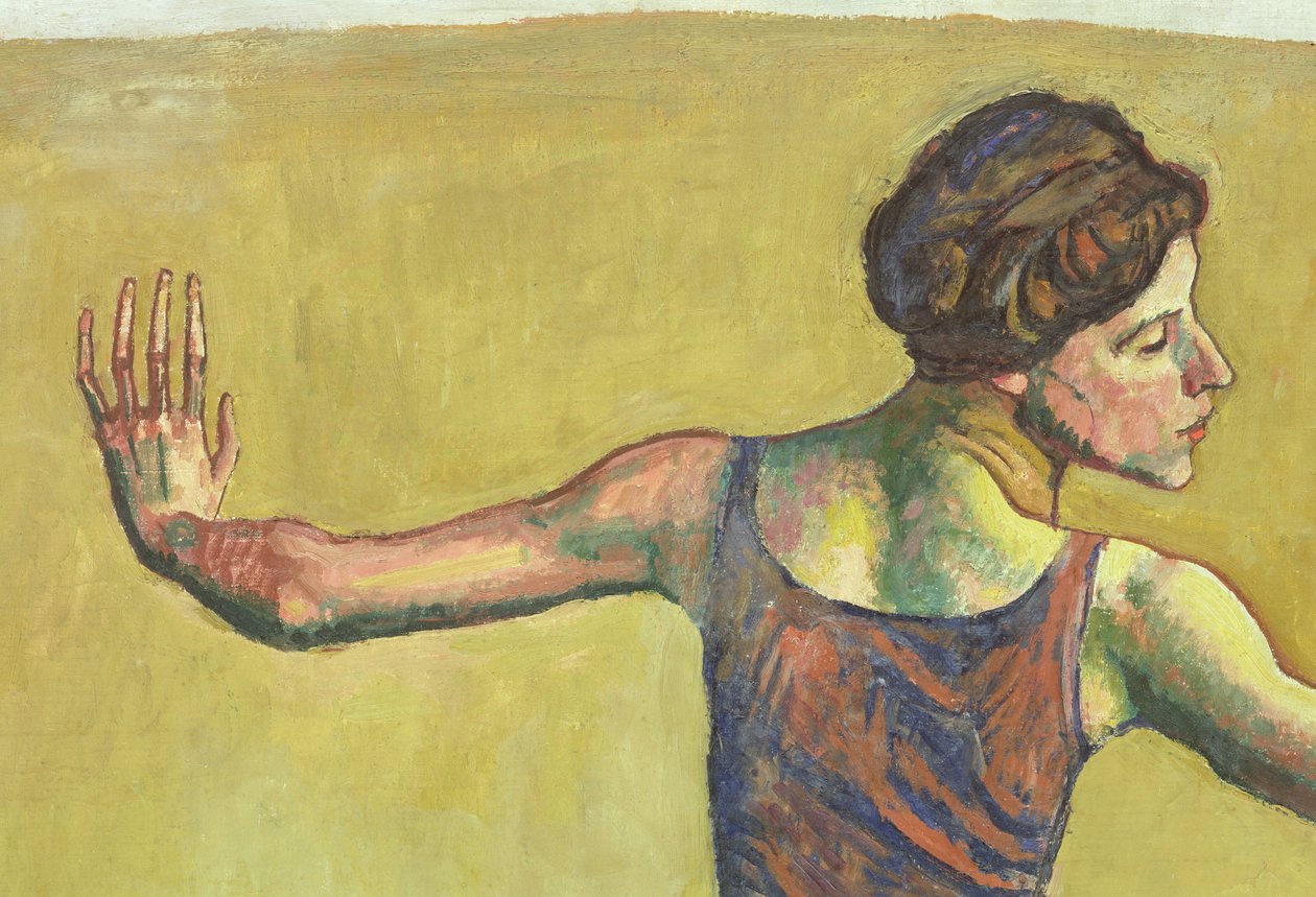 Femme Joyeuse (részlet) (lásd még: 155107) alkotó: Ferdinand Hodler