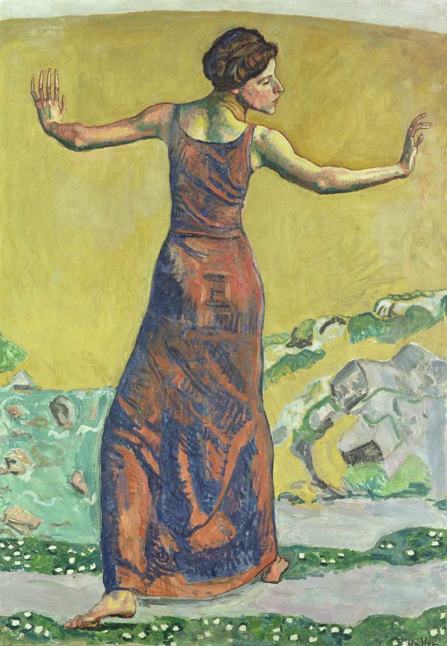 Boldog nő (olaj, vászon) (lásd még: 155108) alkotó: Ferdinand Hodler