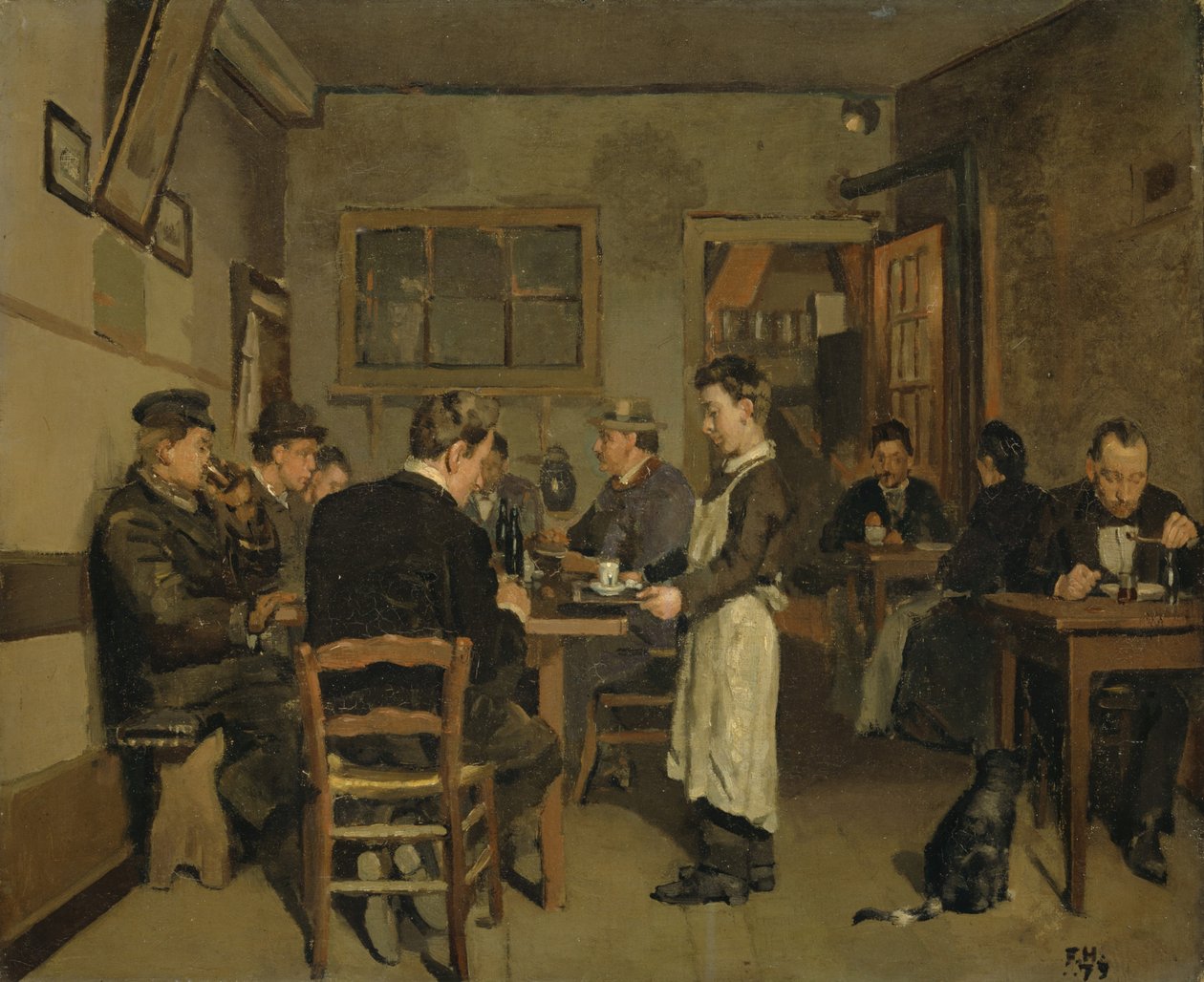 Vendégház, 1879 alkotó: Ferdinand Hodler