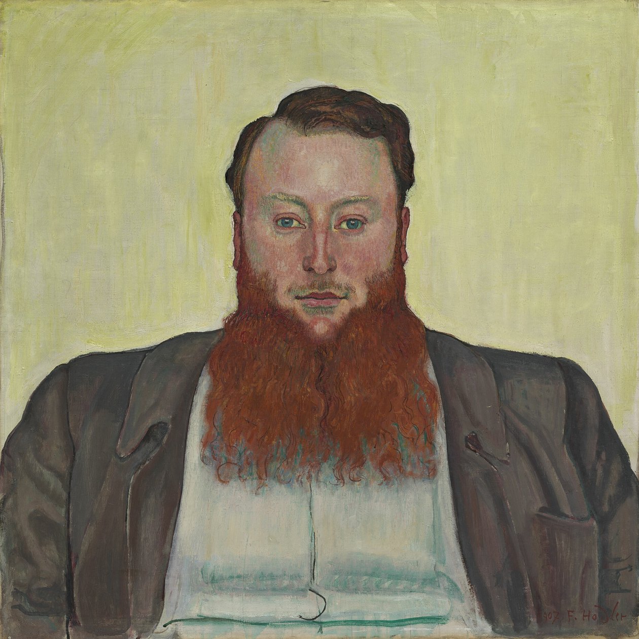 James Vibert, szobrász alkotó: Ferdinand Hodler