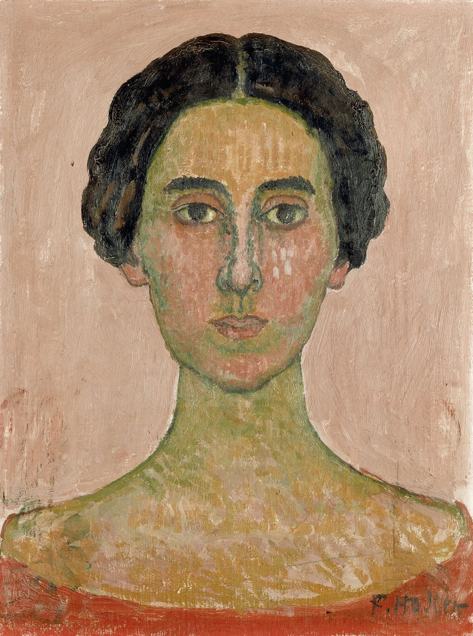 Valentine Godé-Darel portréja, francia nő feje alkotó: Ferdinand Hodler