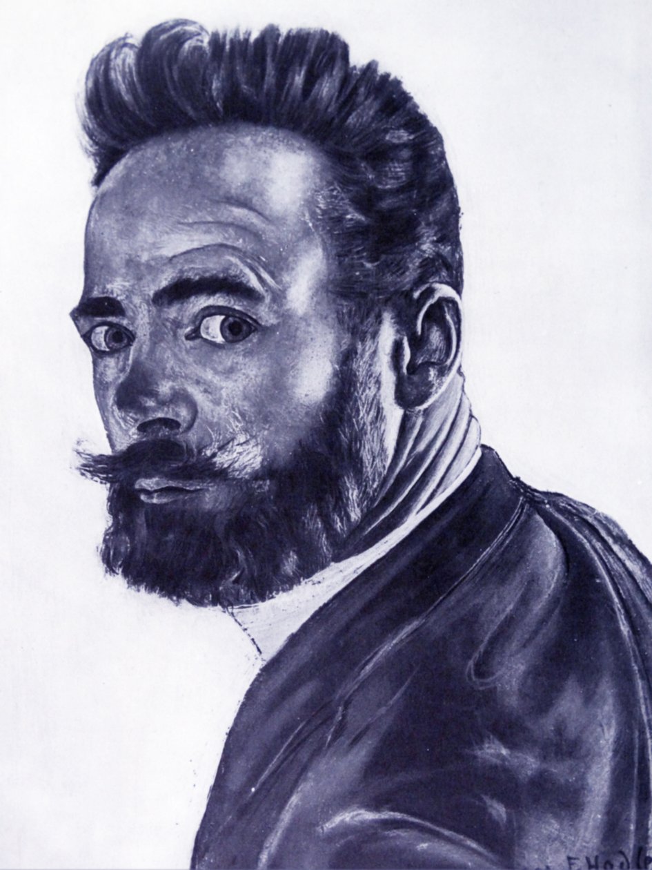 Önarckép, 1891 alkotó: Ferdinand Hodler