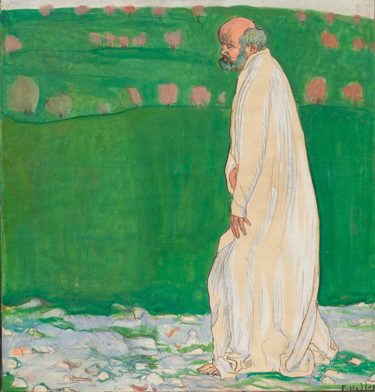 Tanulmány az Eurythmie számára. alkotó: Ferdinand Hodler