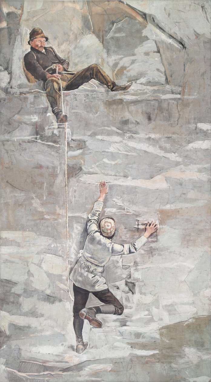 A hegymászás, 1894. alkotó: Ferdinand Hodler