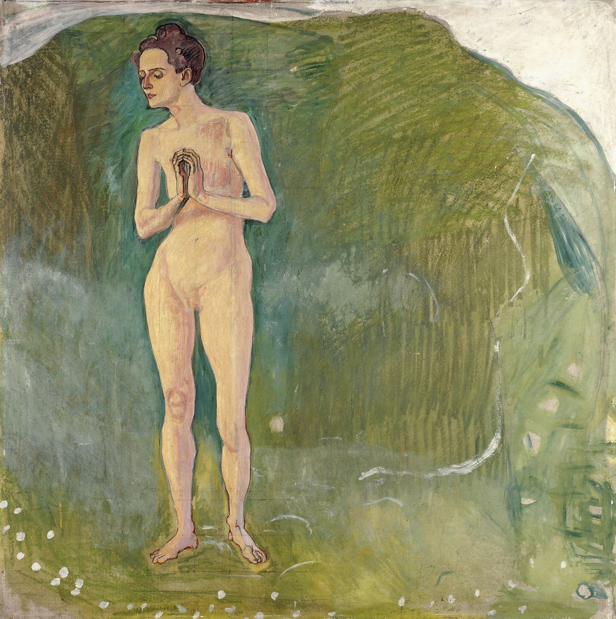 Nő a patakban, 1903 alkotó: Ferdinand Hodler