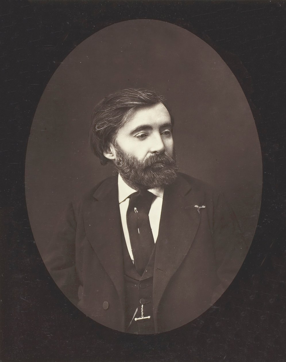 Henri, Bornier vikomtja, c. 1876. alkotó: Ferdinand J. Mulnier