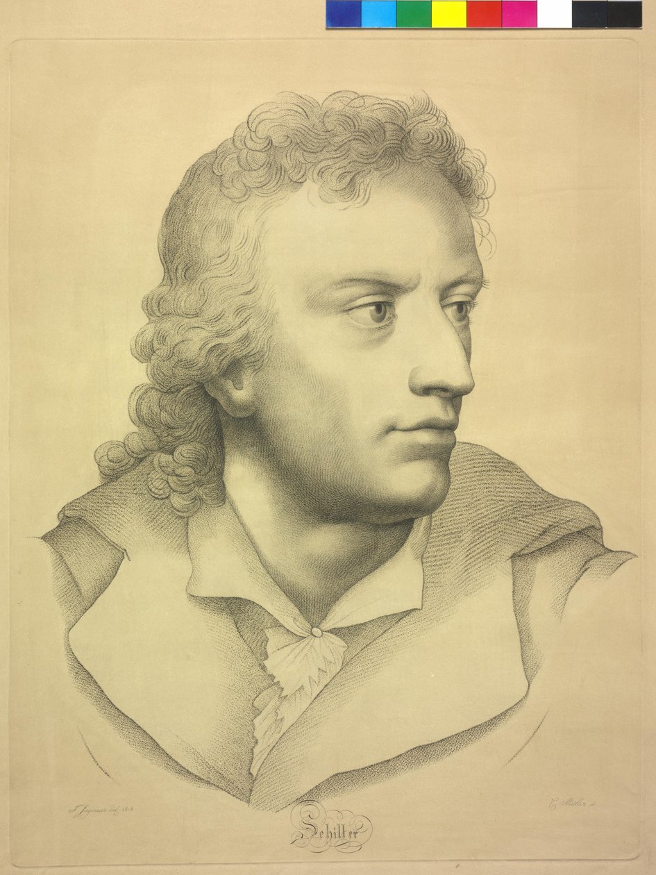Schiller alkotó: Ferdinand Jagemann