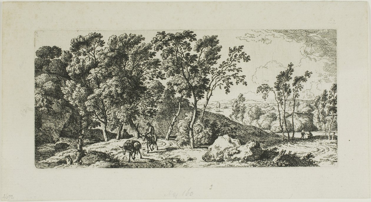 A szamárhajtó alkotó: Ferdinand Kobell