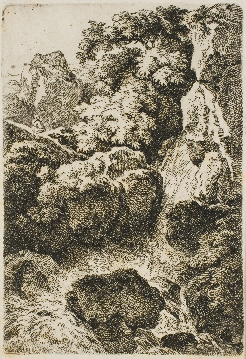 Vízesés (The Cascade) alkotó: Ferdinand Kobell