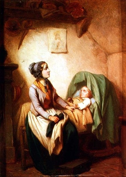 A beteg gyermek alkotó: Ferdinand Marolin